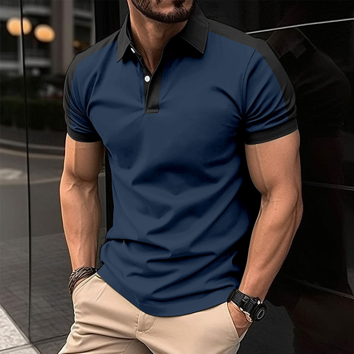 Ethan | Short Sleeve Cotton Business Tee