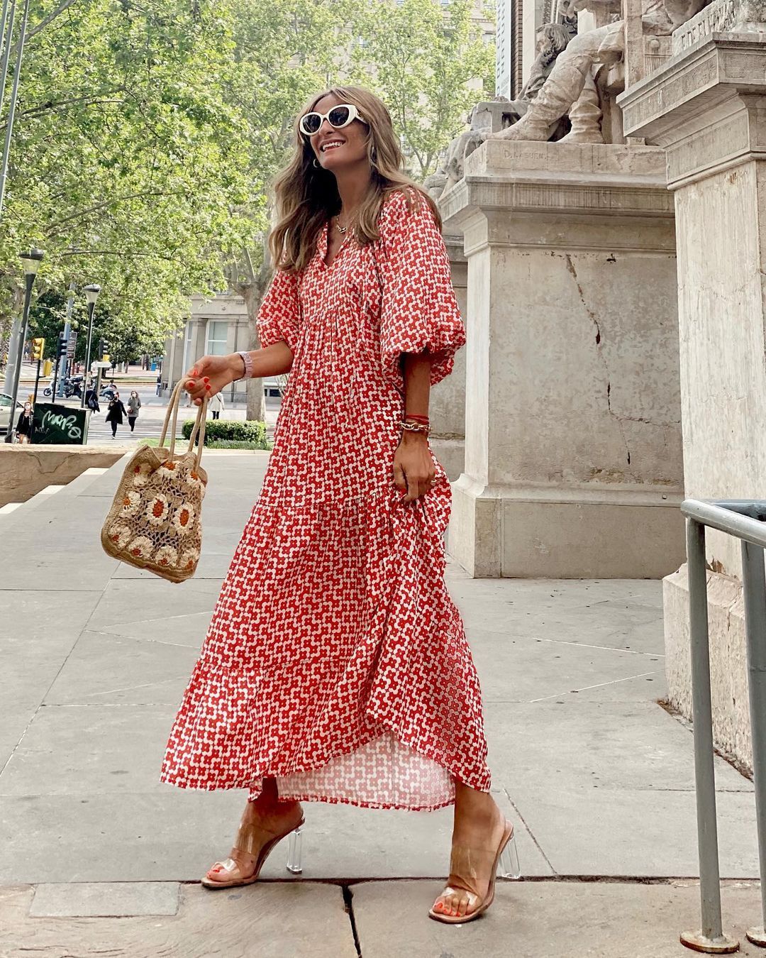 Lena | Loose Fit High Waist Dress for Women