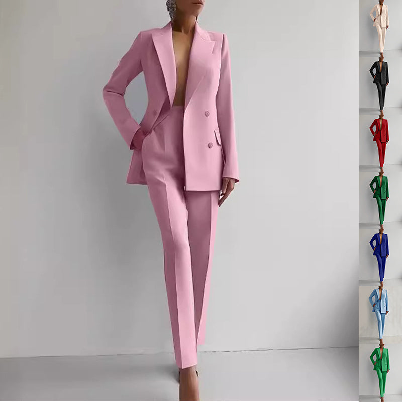 Camille | Women's Slim Fit Blazer & Trousers Set