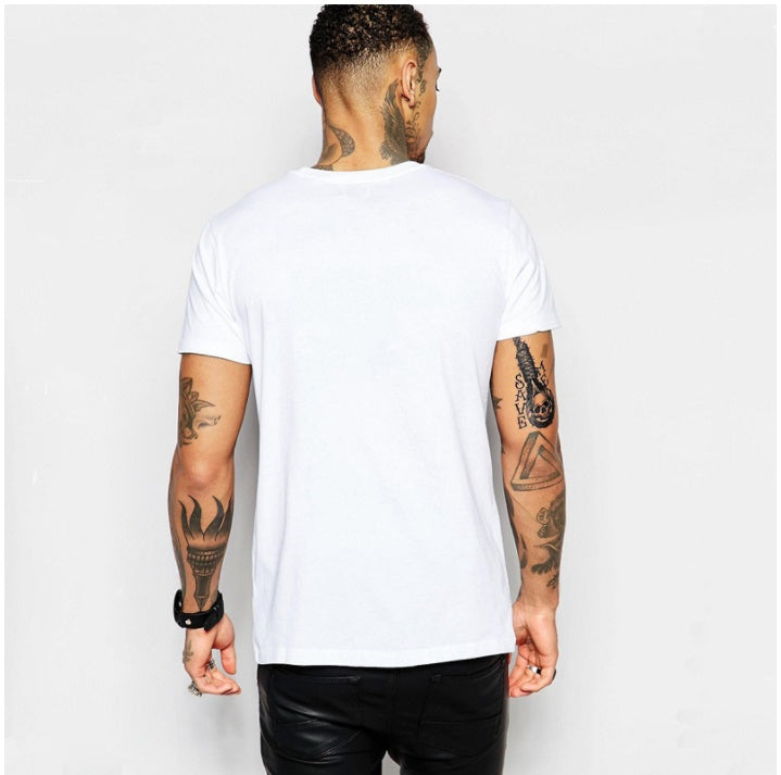 Men’s Graphic T-Shirt – Japanese Art Print Cotton Tee