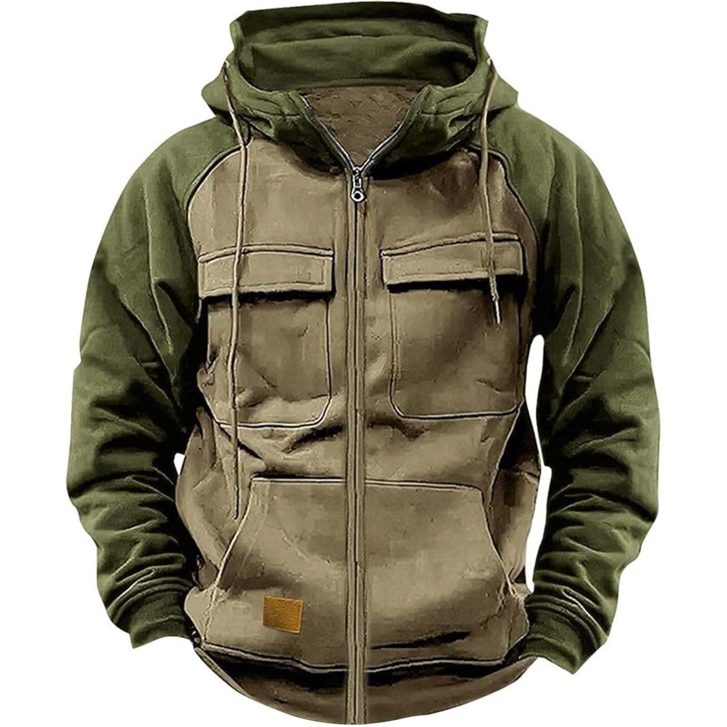 Vernon | Men's Multi-Pocket Sports Hooded Jacket