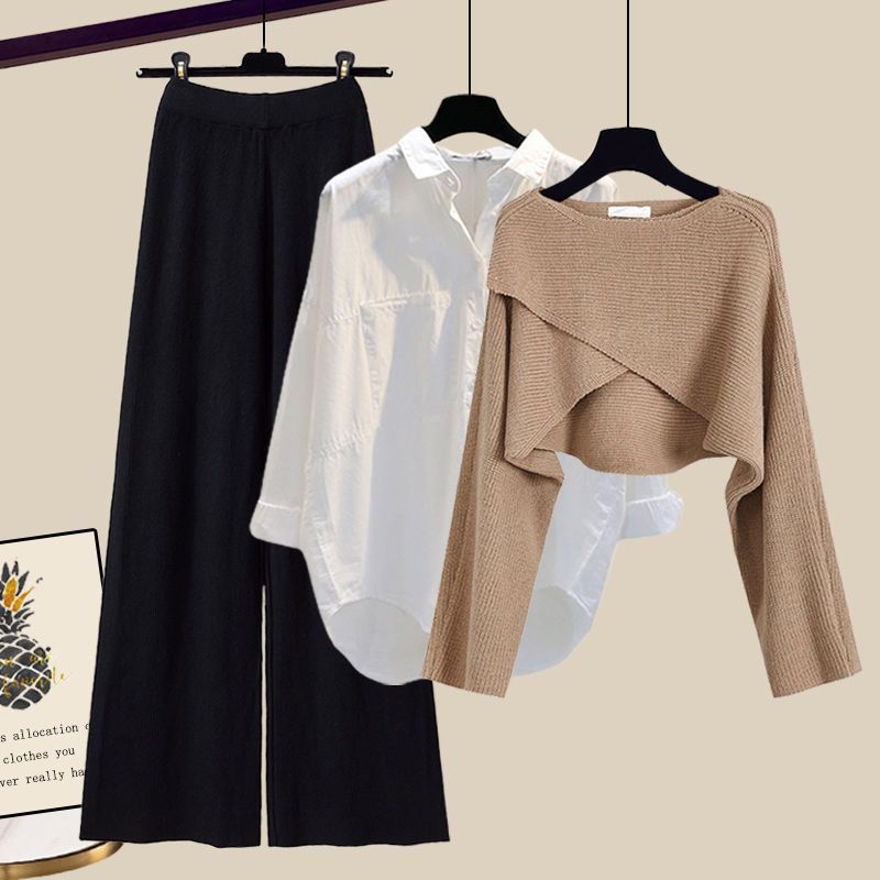 Artiselle | Women's Autumn & Winter 3-Piece Knitted Sweater Suit