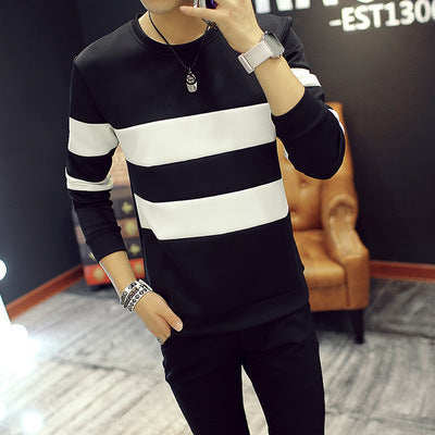 Men's Long Sleeve T-Shirt – Casual Autumn Crew Neck Tee
