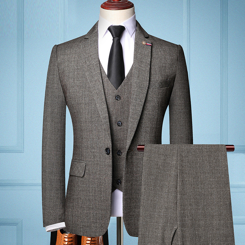 Liam | Classic Three-Piece Men's Suit – Customisable Set