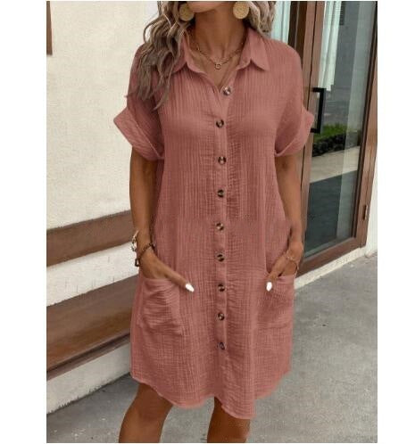 Isabella | Casual Loos Fit Shirt Dress for Women