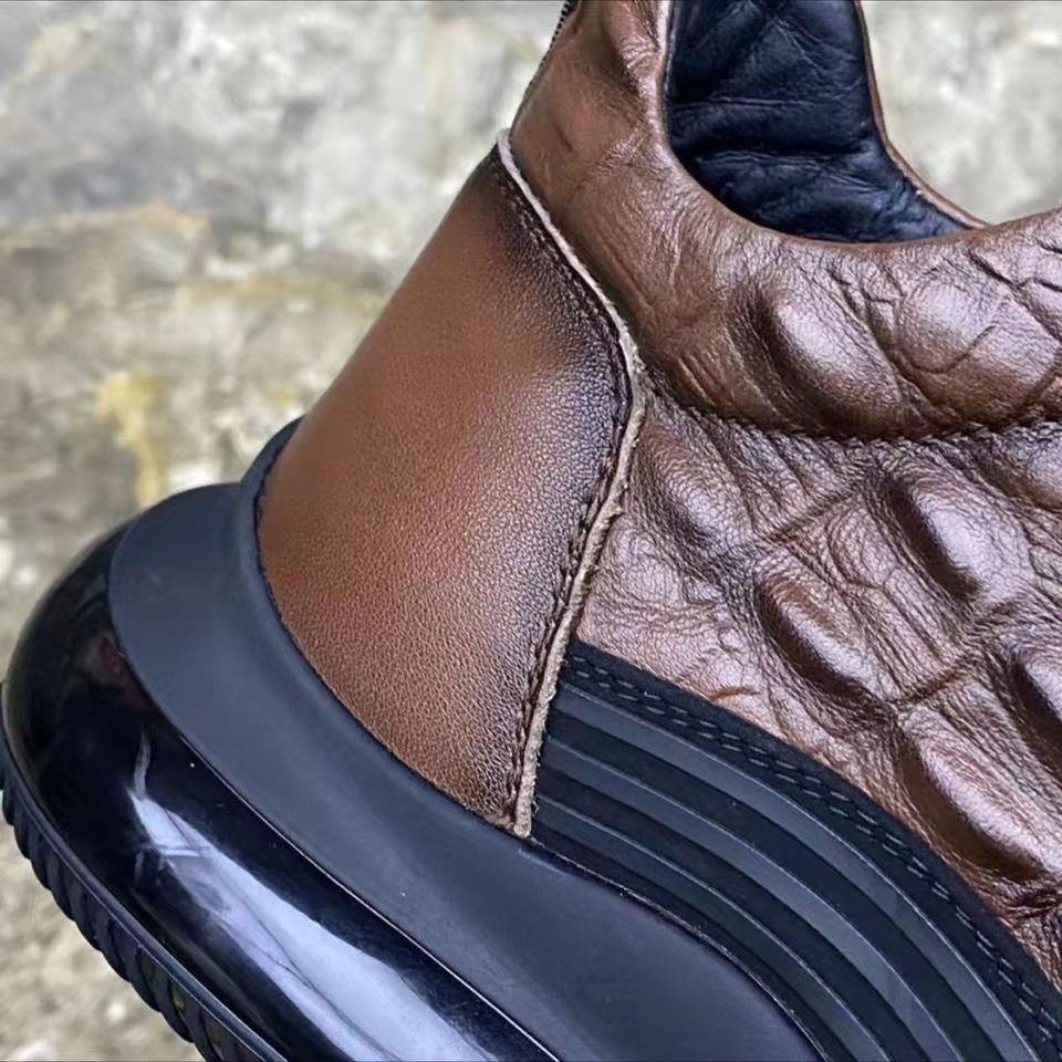 Men's Warm Air Cushion Sneakers Non-Slip Casual Shoes