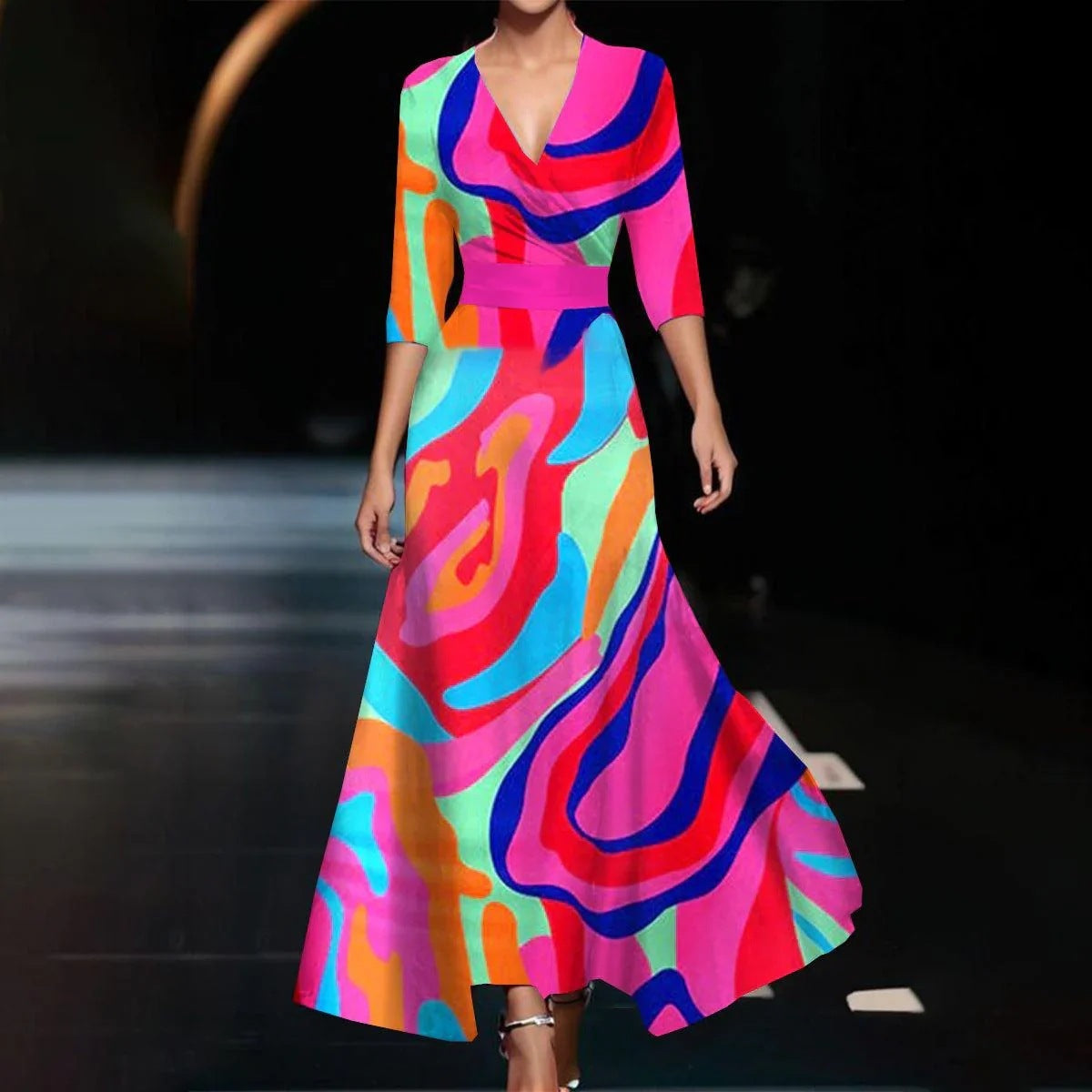 Jolie | Women's Floral Long Dress