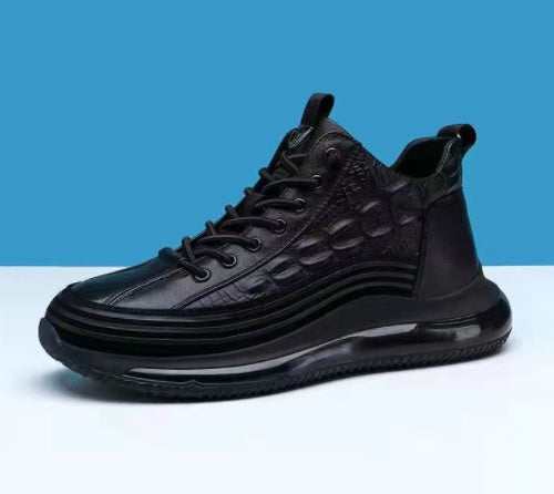 Men's Warm Air Cushion Sneakers Non-Slip Casual Shoes