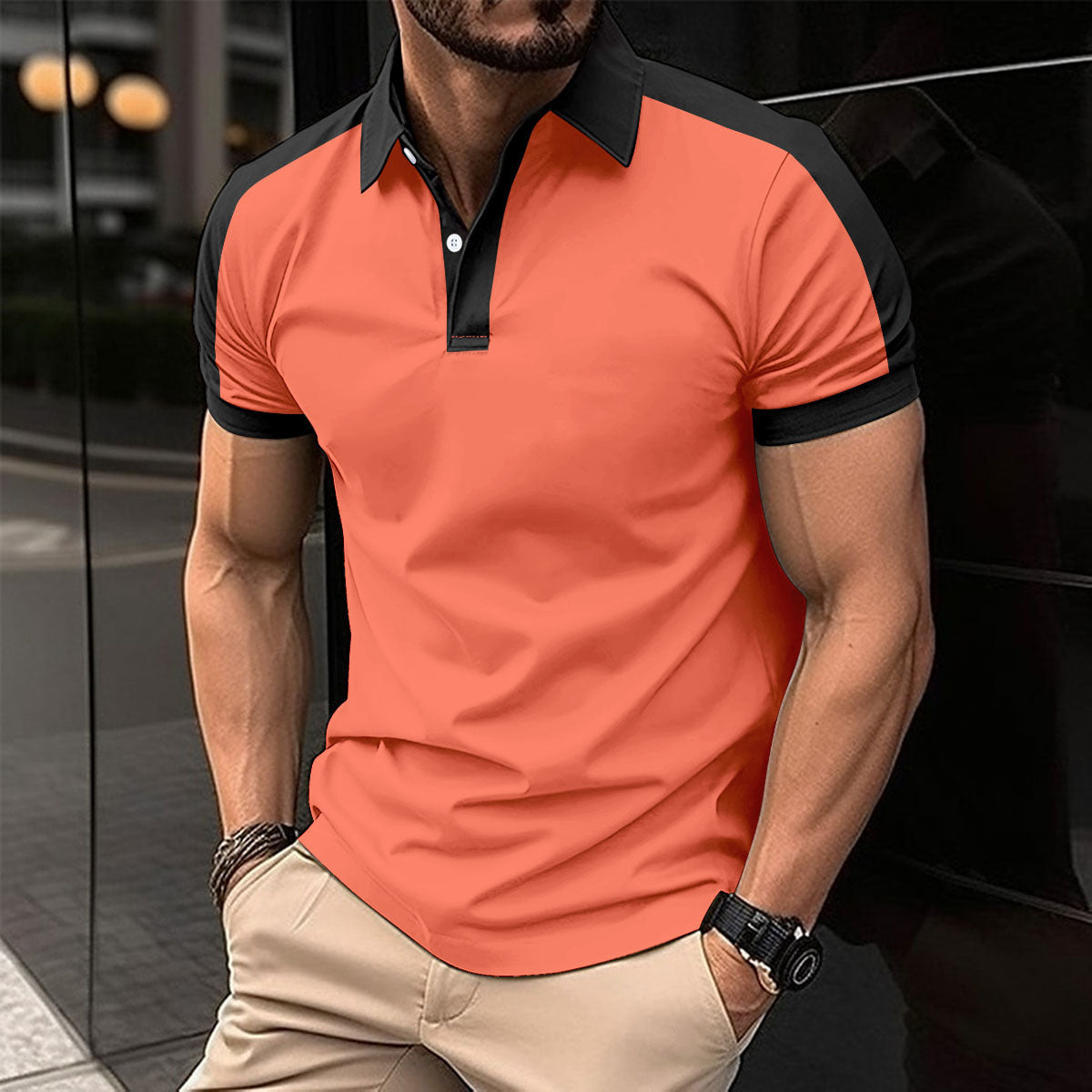 Ethan | Short Sleeve Cotton Business Tee