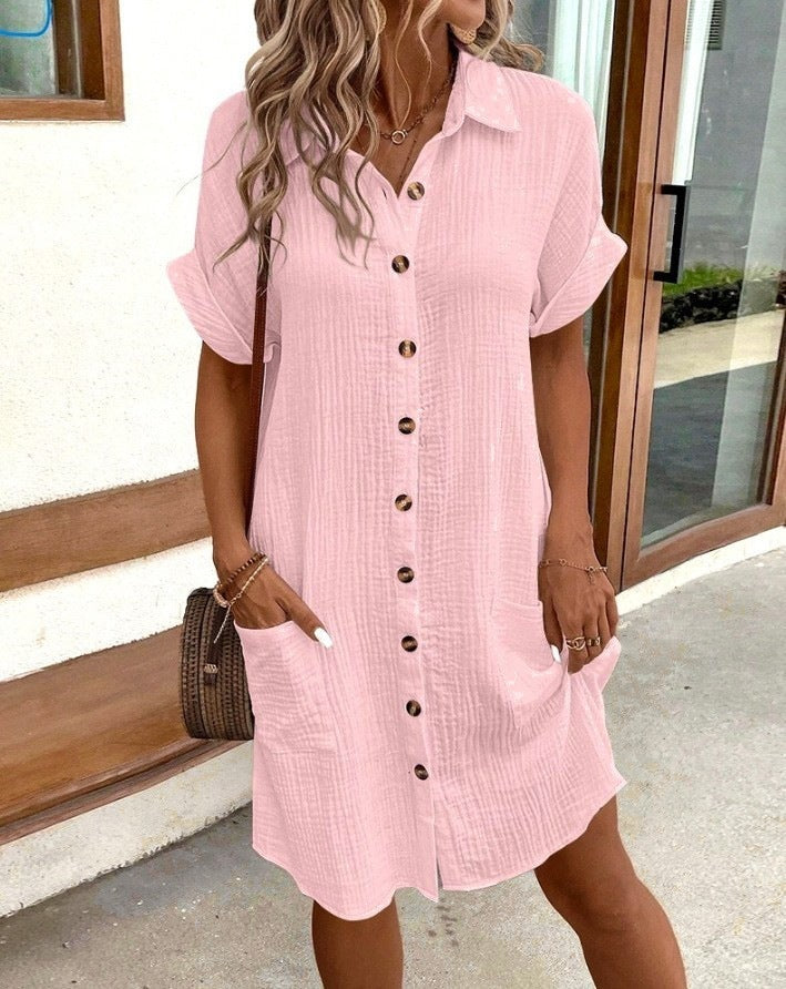 Isabella | Casual Loos Fit Shirt Dress for Women