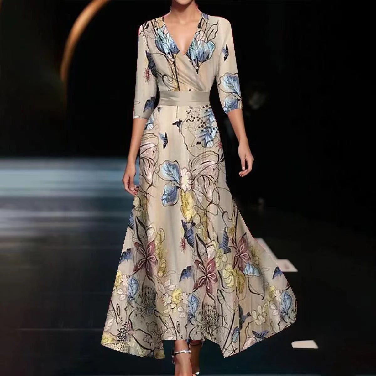 Jolie | Women's Floral Long Dress
