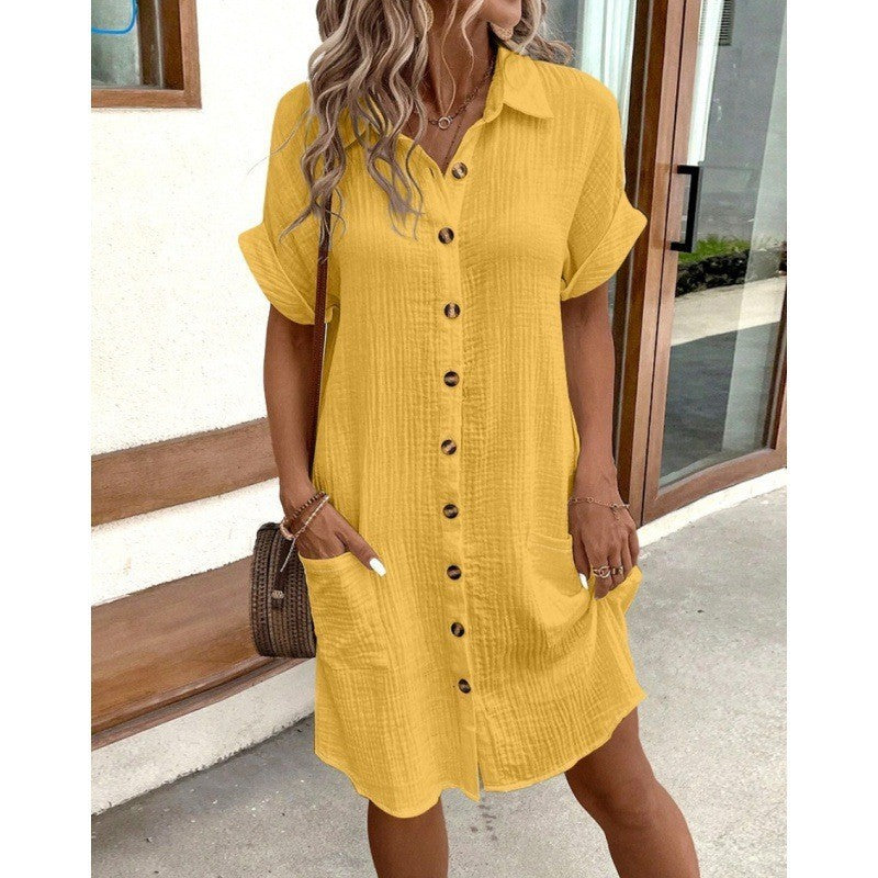 Isabella | Casual Loos Fit Shirt Dress for Women