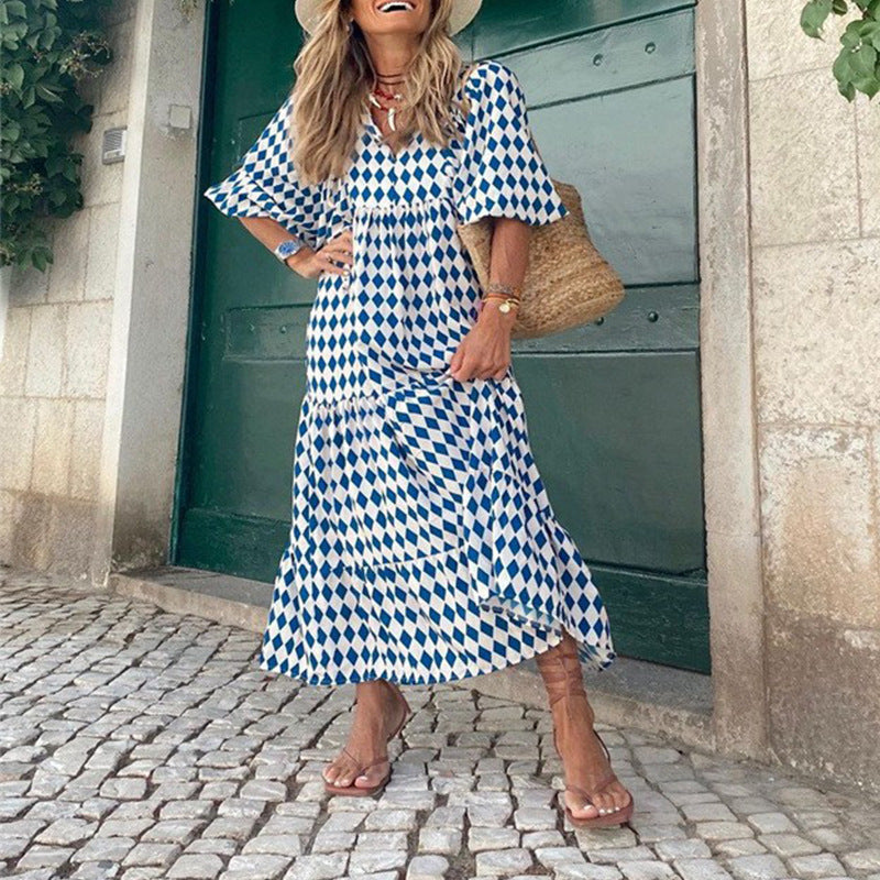 Lena | Loose Fit High Waist Dress for Women