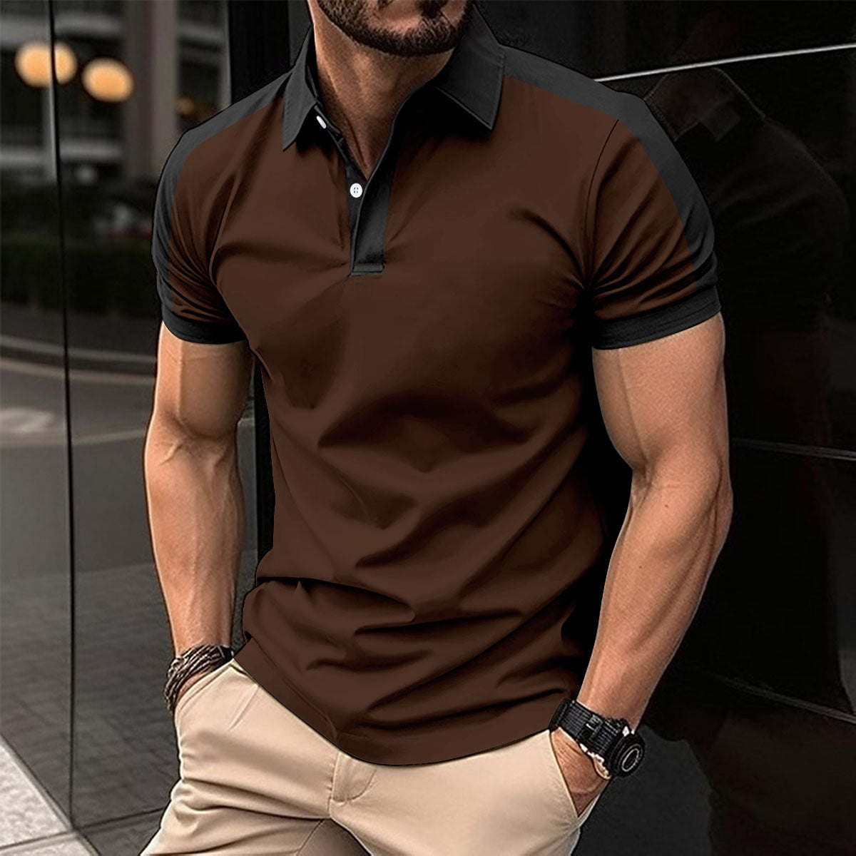 Ethan | Short Sleeve Cotton Business Tee