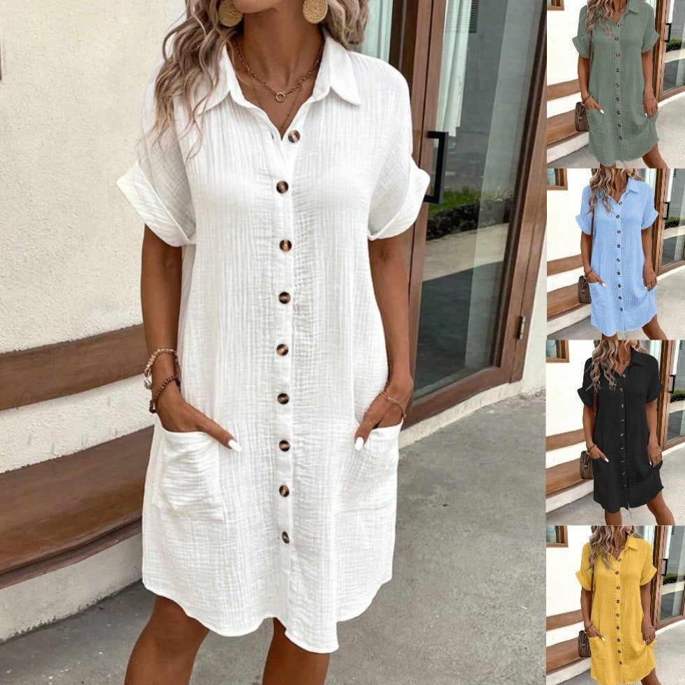 Isabella | Casual Loos Fit Shirt Dress for Women