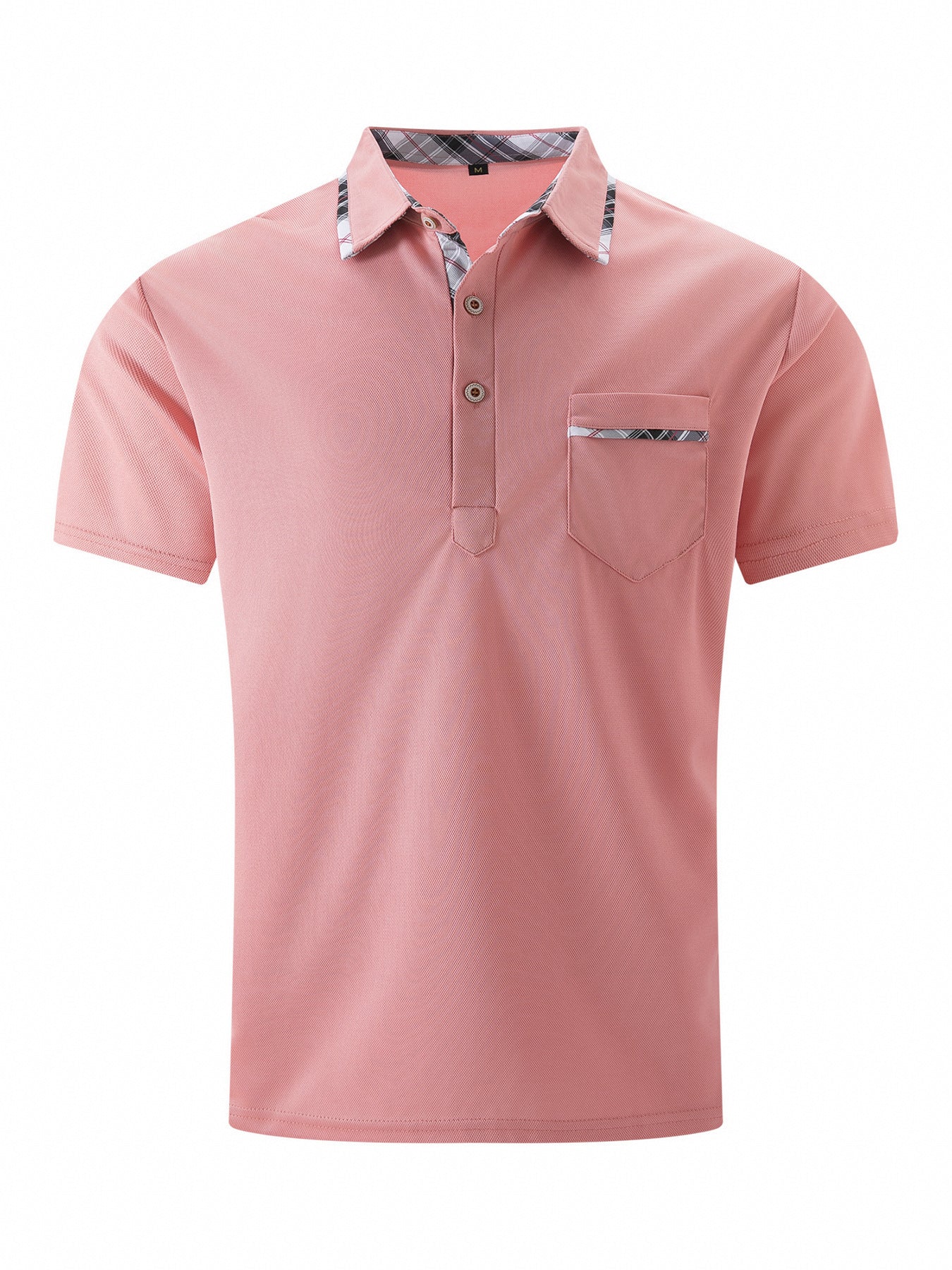 Men's Casual Short Sleeve Polo Shirt | Summer Bird Eye Comfortable Tee