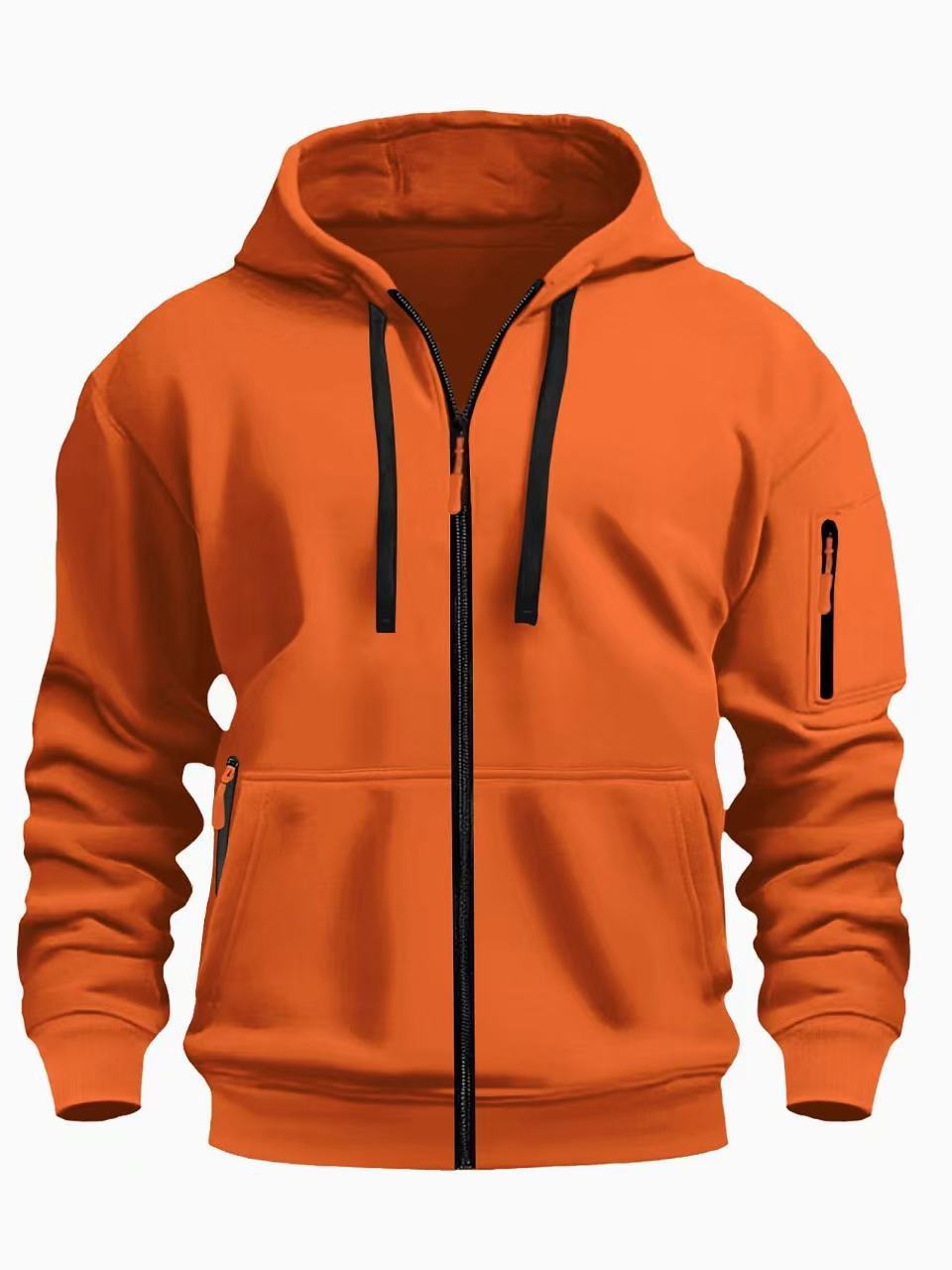 Evan | Wool-Lined Zip-Up Hooded Sweatshirt
