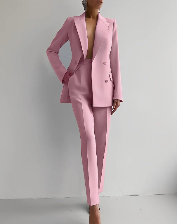 Camille | Women's Slim Fit Blazer & Trousers Set