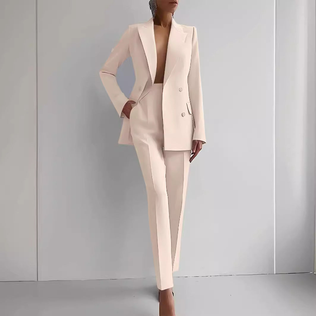 Camille | Women's Slim Fit Blazer & Trousers Set