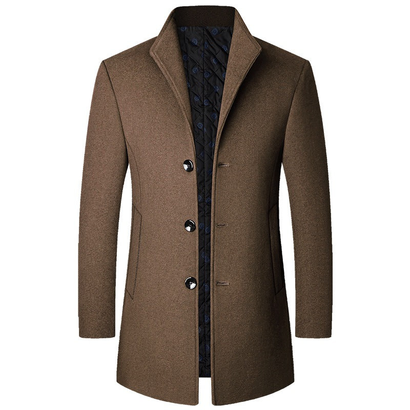 Leon | Men's Wool Blend Light Business Coat