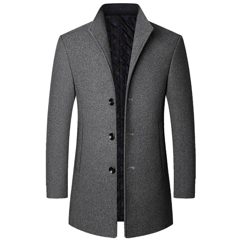 Leon | Men's Wool Blend Light Business Coat