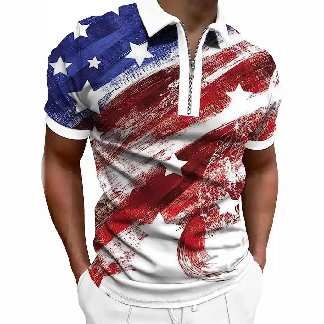 Men's Short Sleeve Streetwear Tee