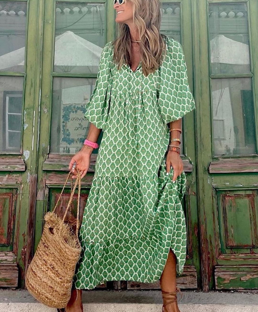 Lena | Loose Fit High Waist Dress for Women