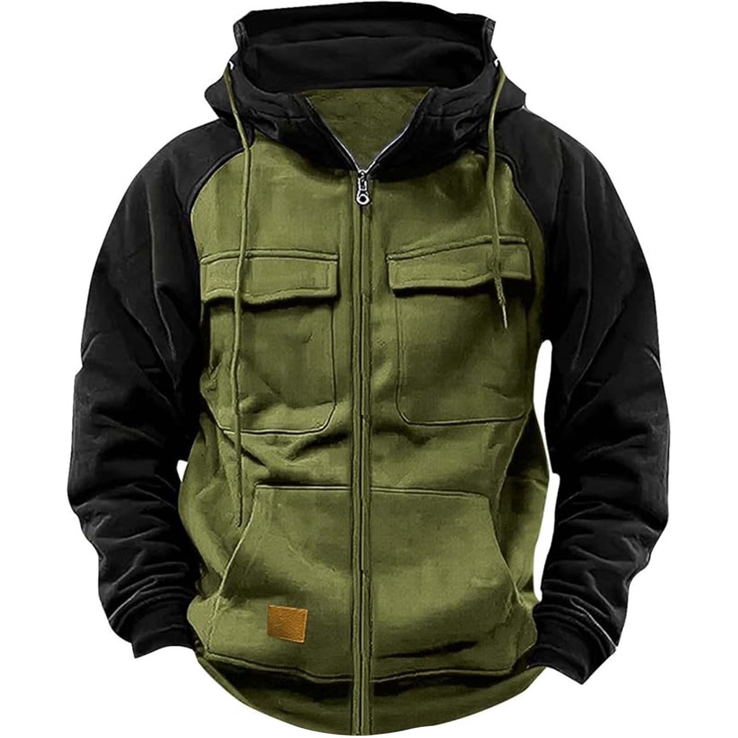 Vernon | Men's Multi-Pocket Sports Hooded Jacket