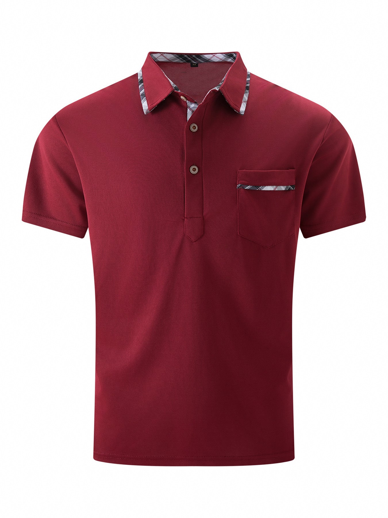 Men's Casual Short Sleeve Polo Shirt | Summer Bird Eye Comfortable Tee