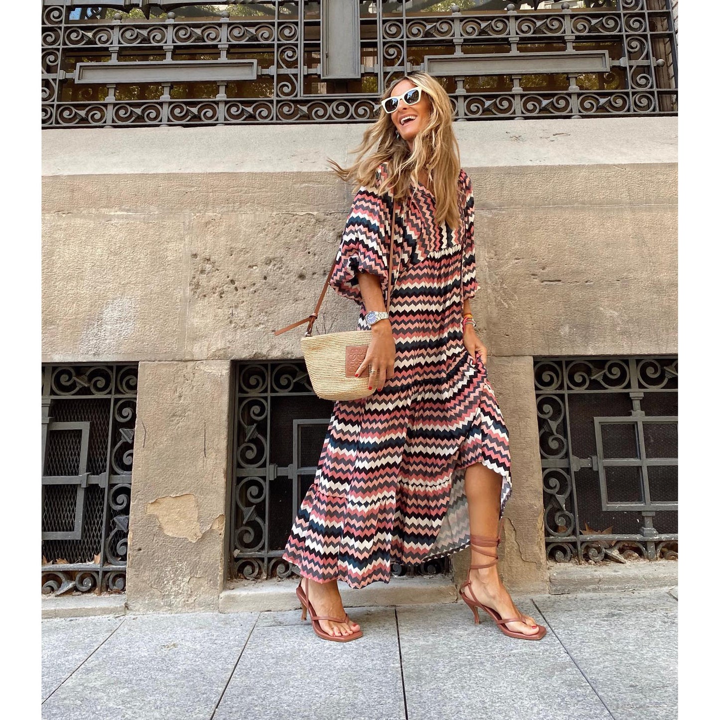 Lena | Loose Fit High Waist Dress for Women