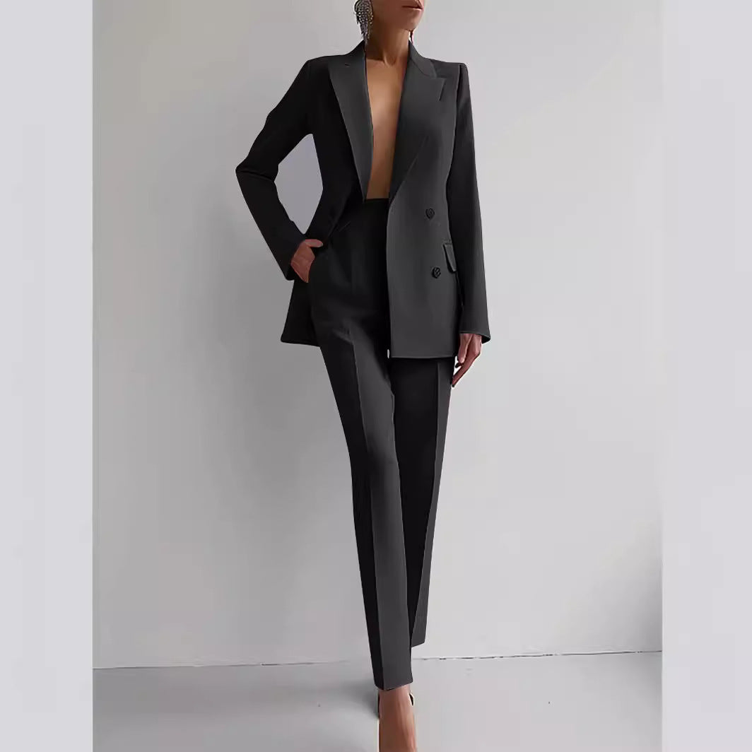 Camille | Women's Slim Fit Blazer & Trousers Set