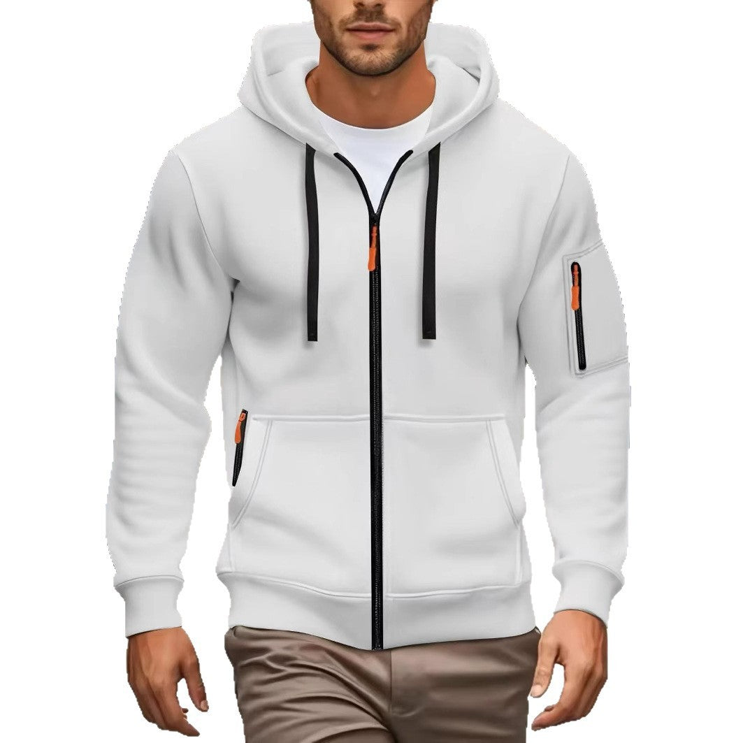 Evan | Wool-Lined Zip-Up Hooded Sweatshirt