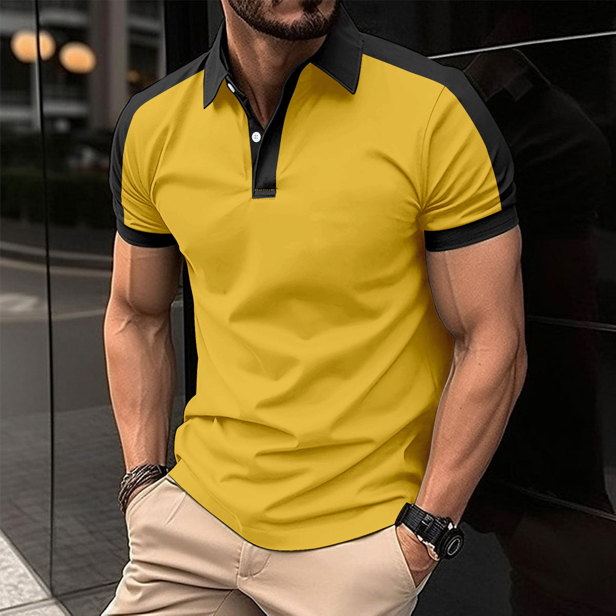 Ethan | Short Sleeve Cotton Business Tee