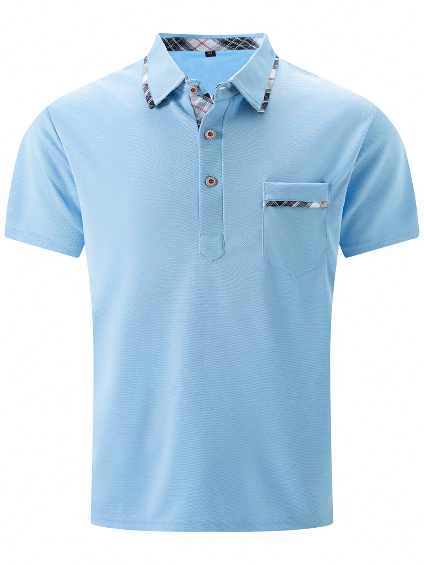 Men's Casual Short Sleeve Polo Shirt | Summer Bird Eye Comfortable Tee
