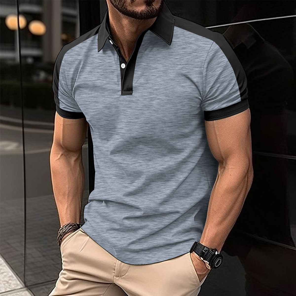 Ethan | Short Sleeve Cotton Business Tee