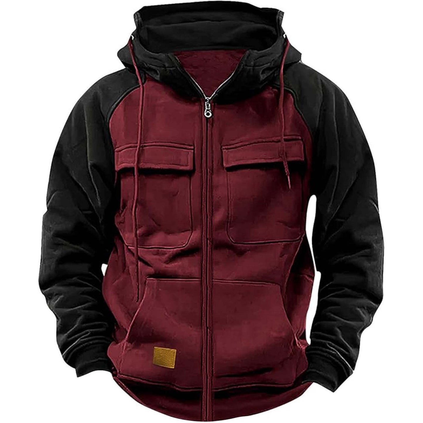 Vernon | Men's Multi-Pocket Sports Hooded Jacket