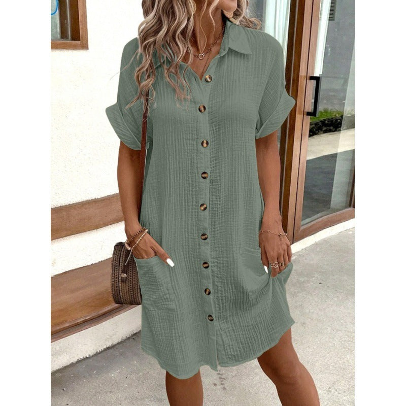 Isabella | Casual Loos Fit Shirt Dress for Women