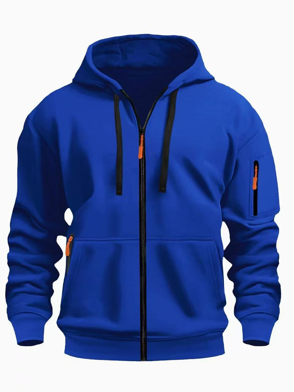Evan | Wool-Lined Zip-Up Hooded Sweatshirt