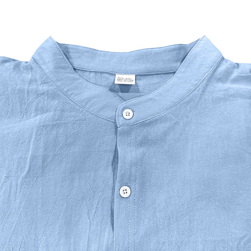 Ethan | Long Sleeve Linen Casual Shirt