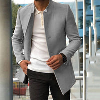Luca | Men's Slim Fit Single-Breasted Coat