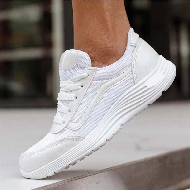 Lace-up Sports Style Low-top Shoes Fo Women All Age