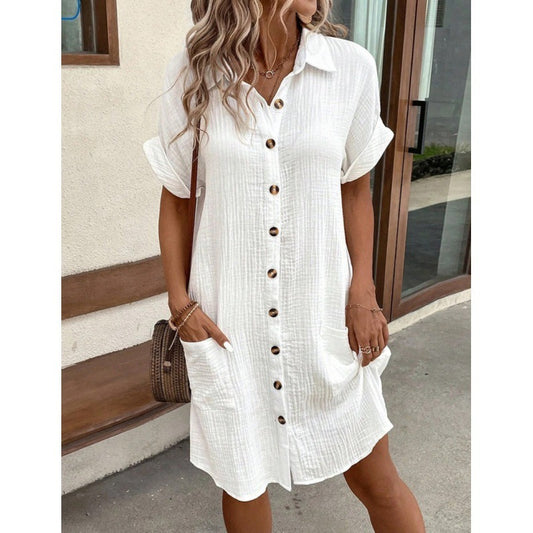 Isabella | Casual Loos Fit Shirt Dress for Women
