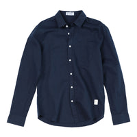 Philip | Long-Sleeved Cotton Linen Shirt