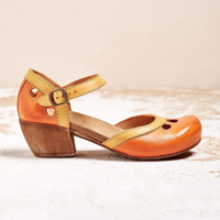 Berta | Mixed Colors Buckle Strap Sandals