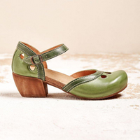 Berta | Mixed Colors Buckle Strap Sandals