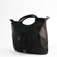 UrbanChic Vintage Canvas Crossbody Bag – Minimalist Retro Shoulder Tote