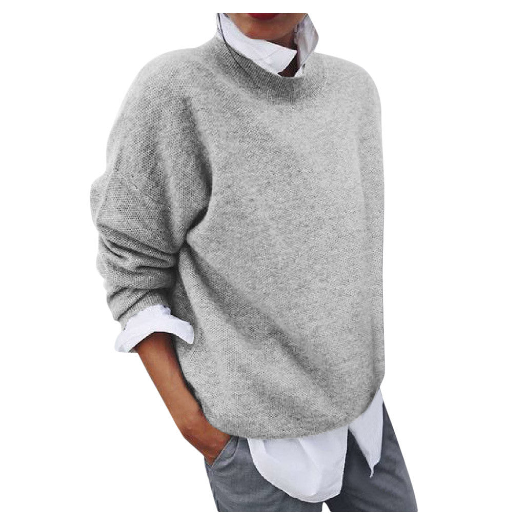 Emily | Two-Piece Look Knitted Commuter Sweater