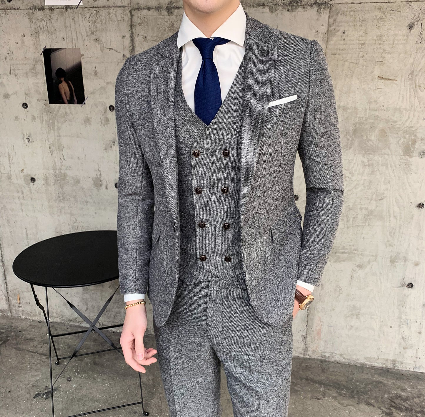 Arthur | Slim Fit Three-Piece Casual Suit
