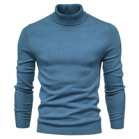 Men's Slim Pullover Turtleneck Sweater | Effortless Style and Warmth for Winter