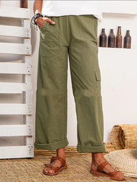 PureEase Cotton Linen Pants
